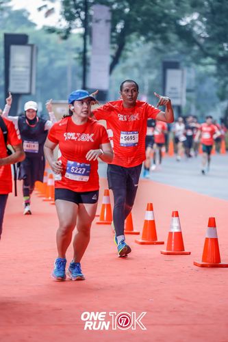 Race photo from ONE RUN 10K 2025