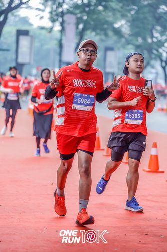 Race photo from ONE RUN 10K 2025