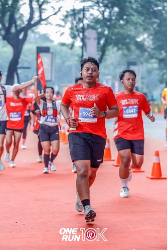 Race photo from ONE RUN 10K 2025