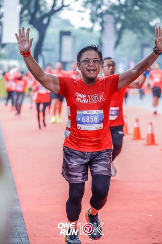Race photo from ONE RUN 10K 2025