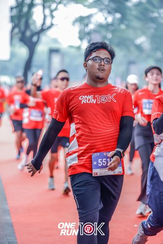 Race photo from ONE RUN 10K 2025