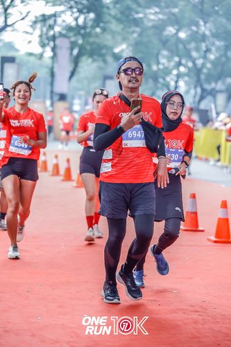 Race photo from ONE RUN 10K 2025