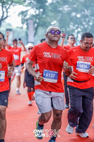 Race photo from ONE RUN 10K 2025
