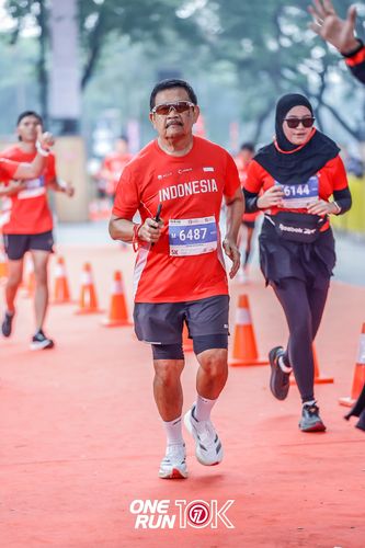 Race photo from ONE RUN 10K 2025