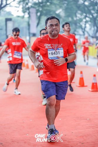 Race photo from ONE RUN 10K 2025