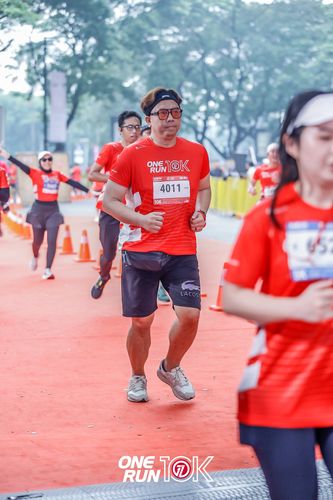Race photo from ONE RUN 10K 2025