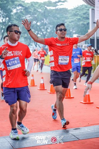 Race photo from ONE RUN 10K 2025