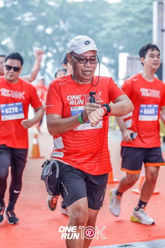 Race photo from ONE RUN 10K 2025