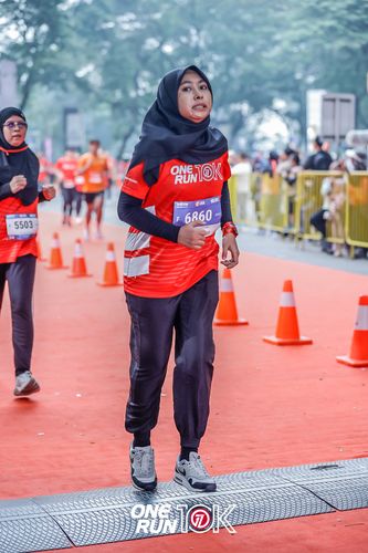 Race photo from ONE RUN 10K 2025