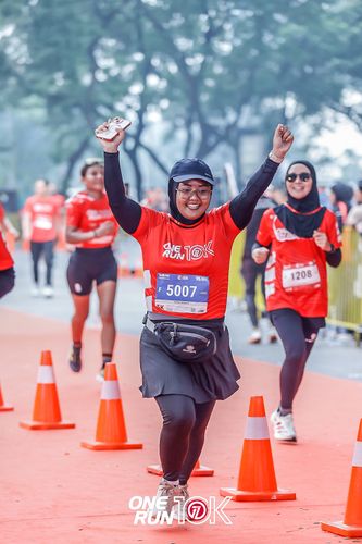 Race photo from ONE RUN 10K 2025