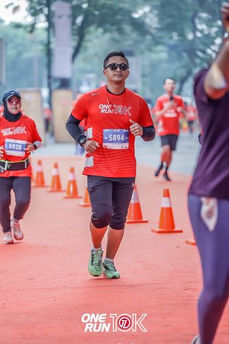 Race photo from ONE RUN 10K 2025