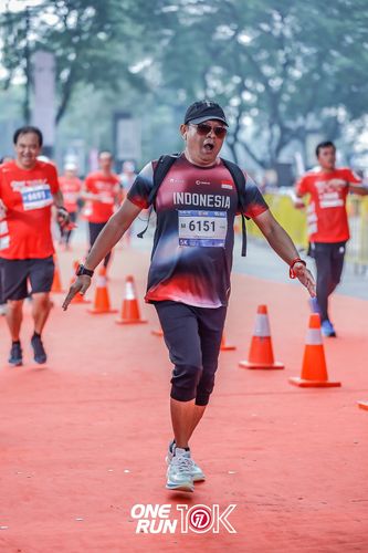 Race photo from ONE RUN 10K 2025
