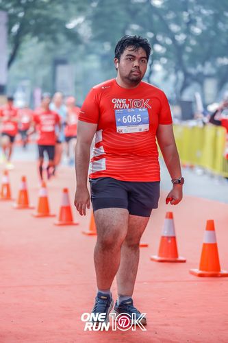Race photo from ONE RUN 10K 2025
