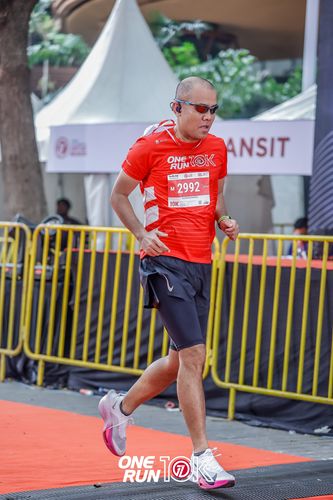 Race photo from ONE RUN 10K 2025