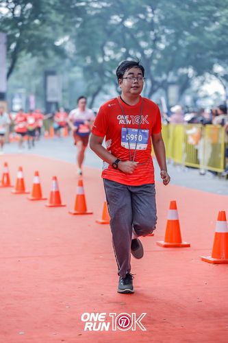 Race photo from ONE RUN 10K 2025