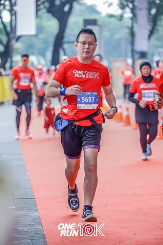 Race photo from ONE RUN 10K 2025