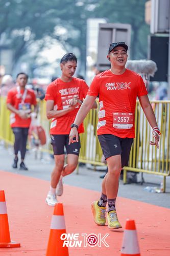 Race photo from ONE RUN 10K 2025