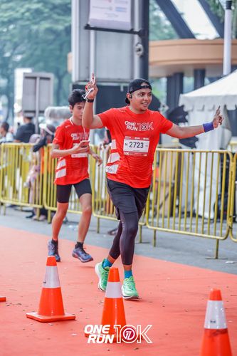 Race photo from ONE RUN 10K 2025