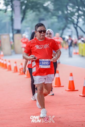 Race photo from ONE RUN 10K 2025