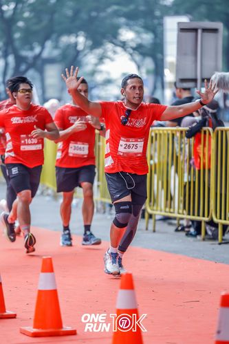 Race photo from ONE RUN 10K 2025