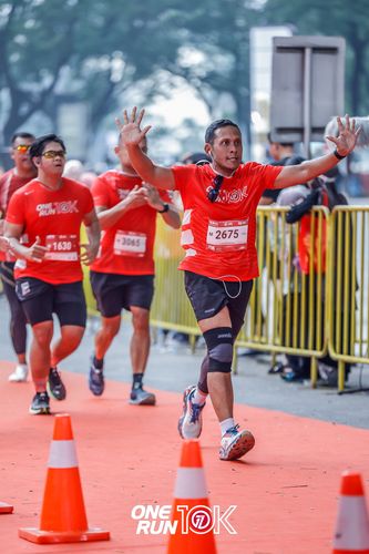 Race photo from ONE RUN 10K 2025