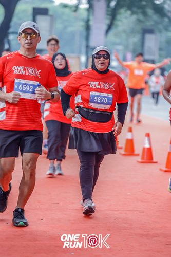 Race photo from ONE RUN 10K 2025