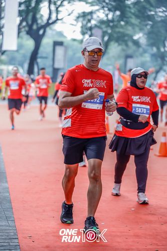 Race photo from ONE RUN 10K 2025