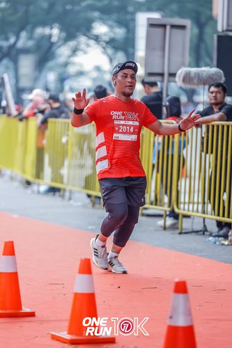 Race photo from ONE RUN 10K 2025