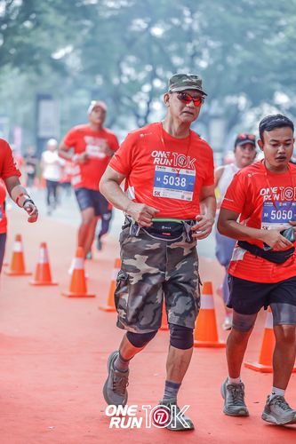 Race photo from ONE RUN 10K 2025