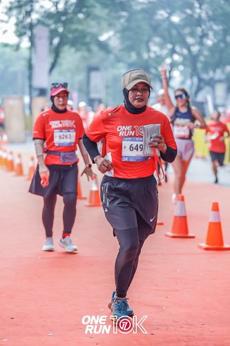 Race photo from ONE RUN 10K 2025