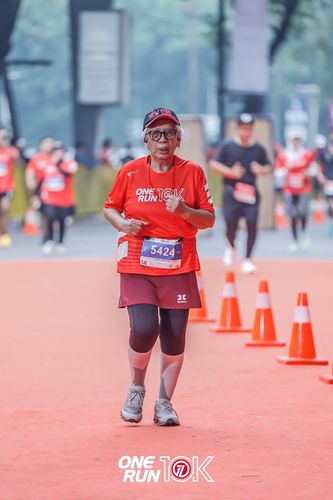 Race photo from ONE RUN 10K 2025