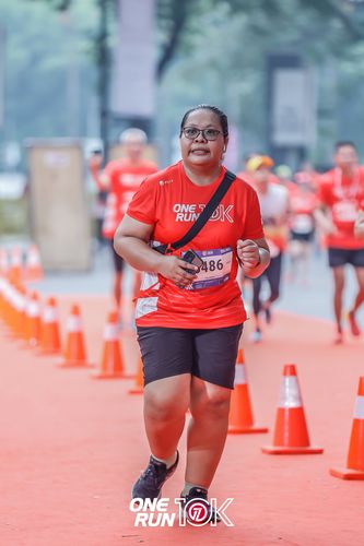 Race photo from ONE RUN 10K 2025