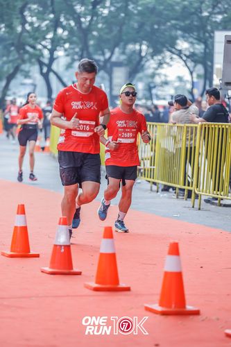Race photo from ONE RUN 10K 2025