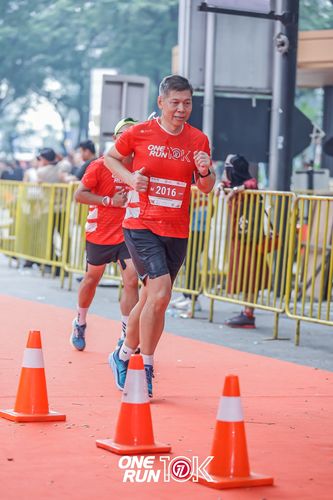 Race photo from ONE RUN 10K 2025