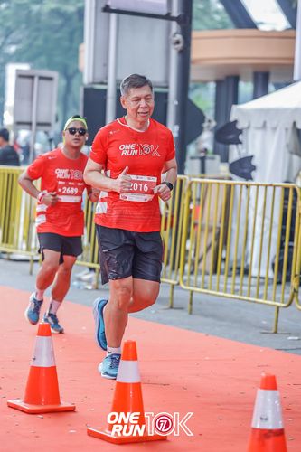 Race photo from ONE RUN 10K 2025