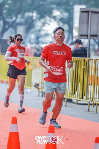 Race photo from ONE RUN 10K 2025