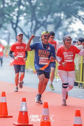 Race photo from ONE RUN 10K 2025