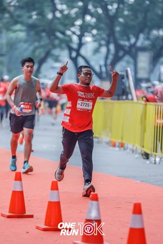 Race photo from ONE RUN 10K 2025