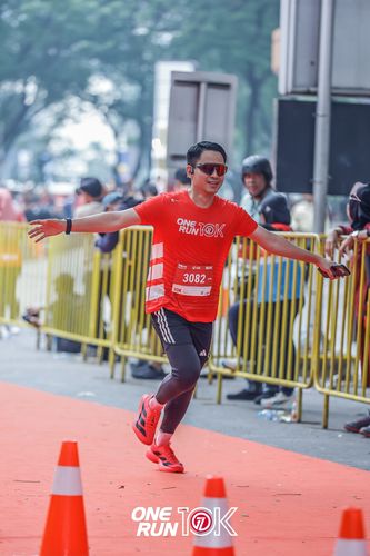Race photo from ONE RUN 10K 2025