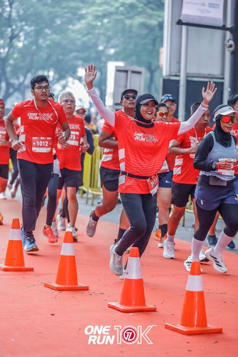 Race photo from ONE RUN 10K 2025