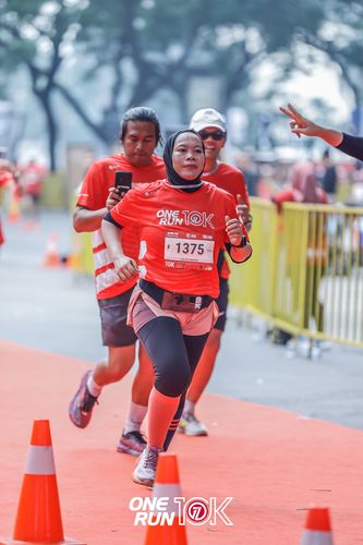Race photo from ONE RUN 10K 2025