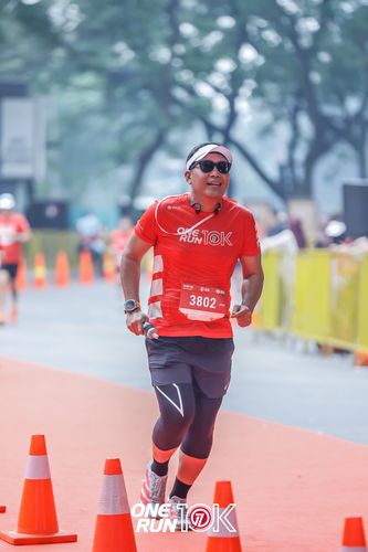 Race photo from ONE RUN 10K 2025