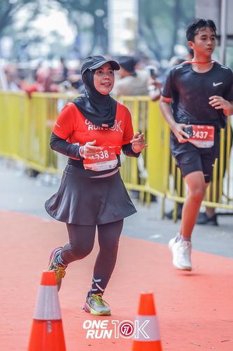 Race photo from ONE RUN 10K 2025