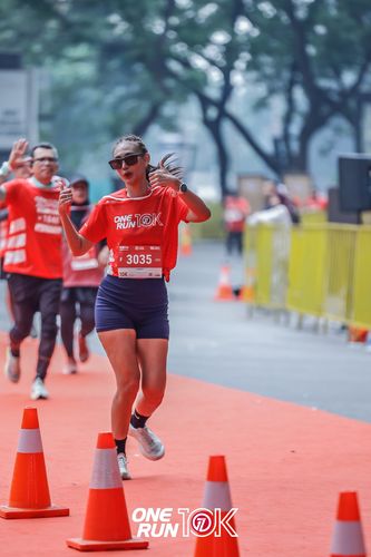 Race photo from ONE RUN 10K 2025