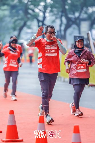 Race photo from ONE RUN 10K 2025