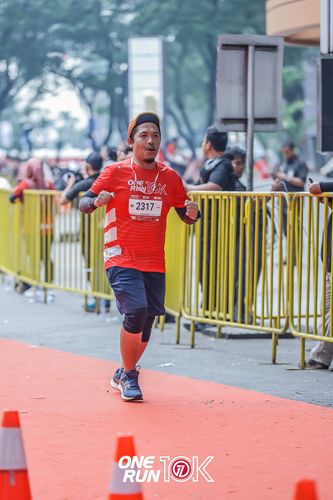Race photo from ONE RUN 10K 2025