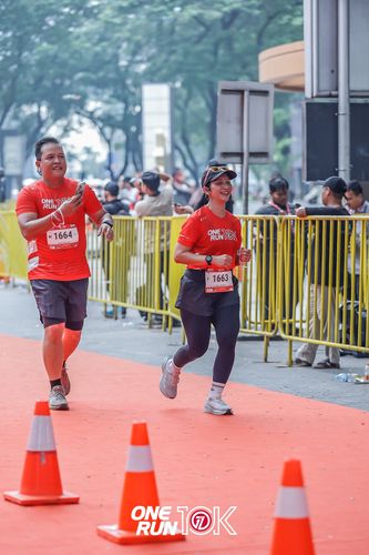 Race photo from ONE RUN 10K 2025