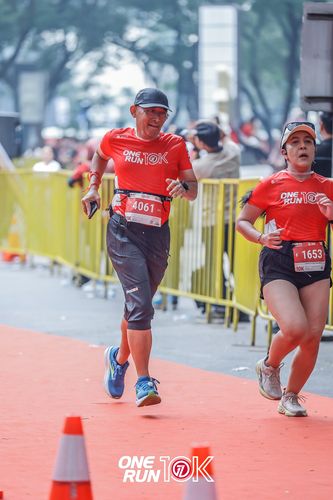 Race photo from ONE RUN 10K 2025
