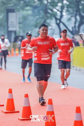 Race photo from ONE RUN 10K 2025