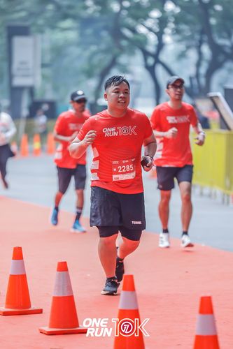 Race photo from ONE RUN 10K 2025